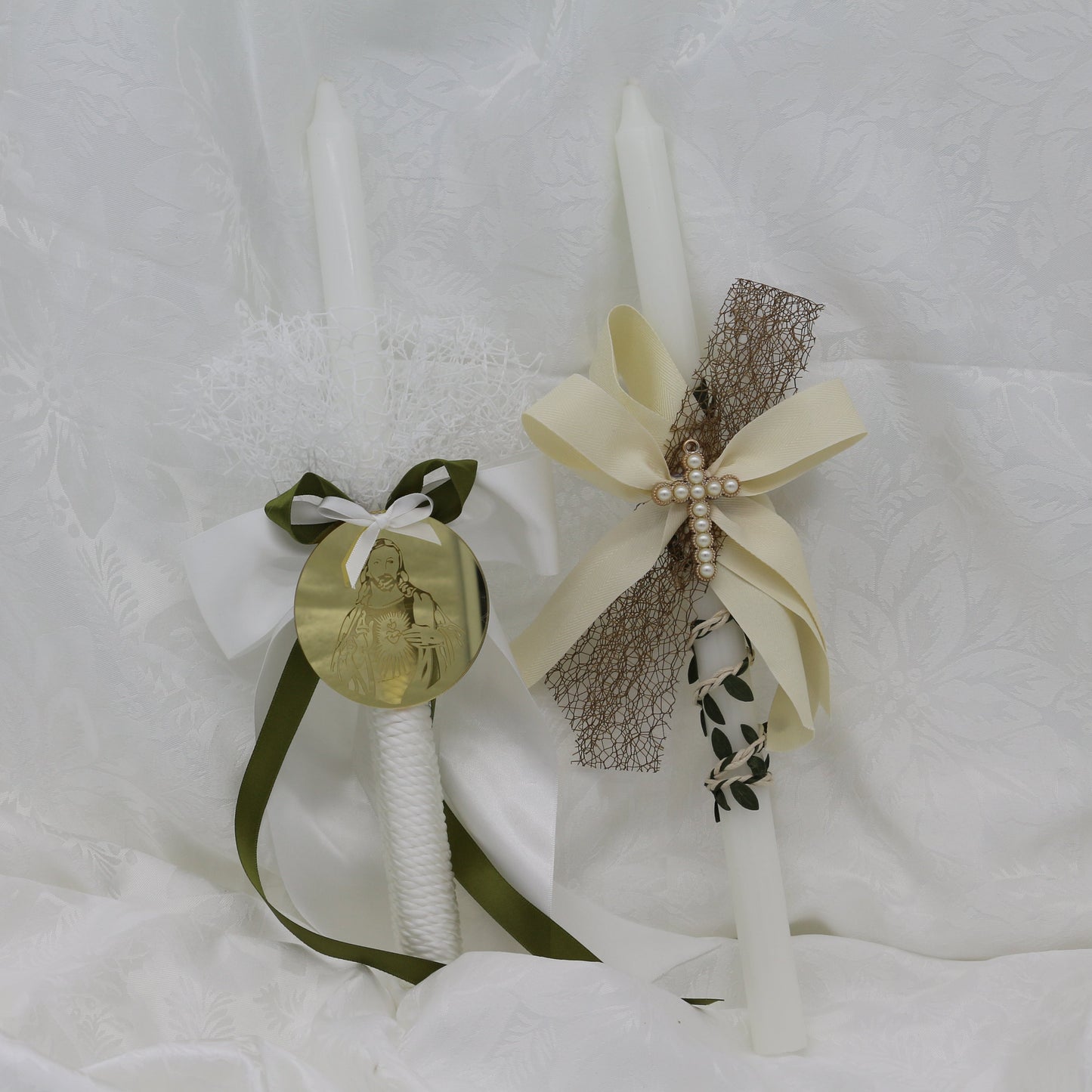 Hosanna Pearl Candle