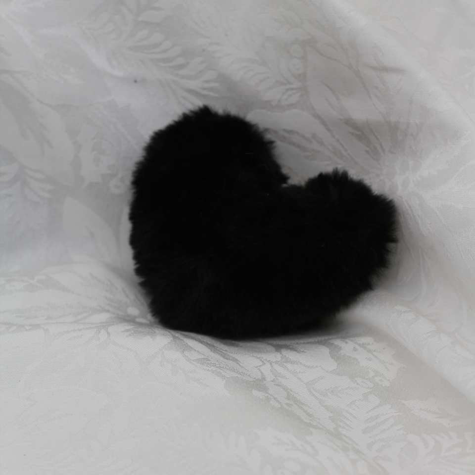 Noir Heart Keychain