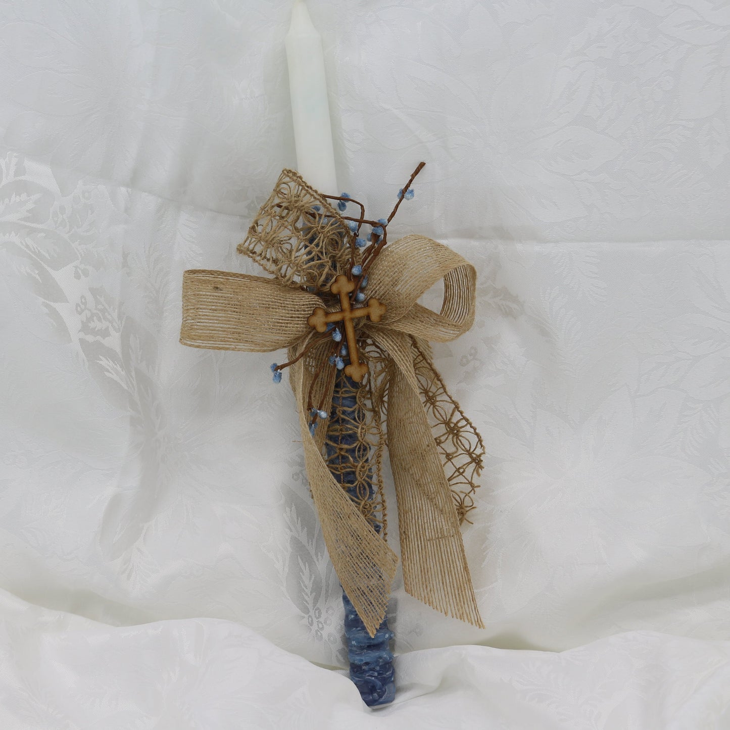 Orthodox Cross Candle