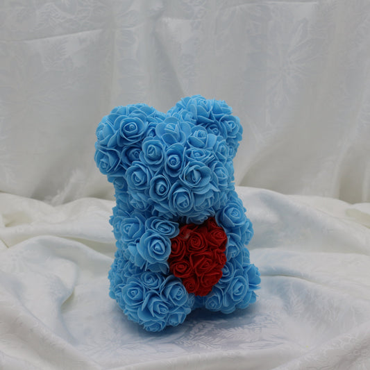 Bluebelle with Heart Bear - 25cm