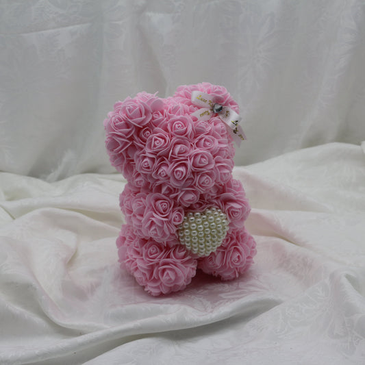 Pearlique with Heart Bear - 25cm