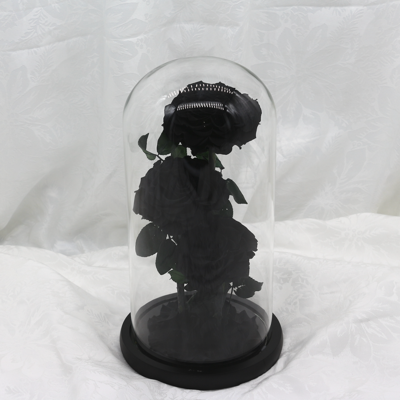 Large Noir Dome, 40cm