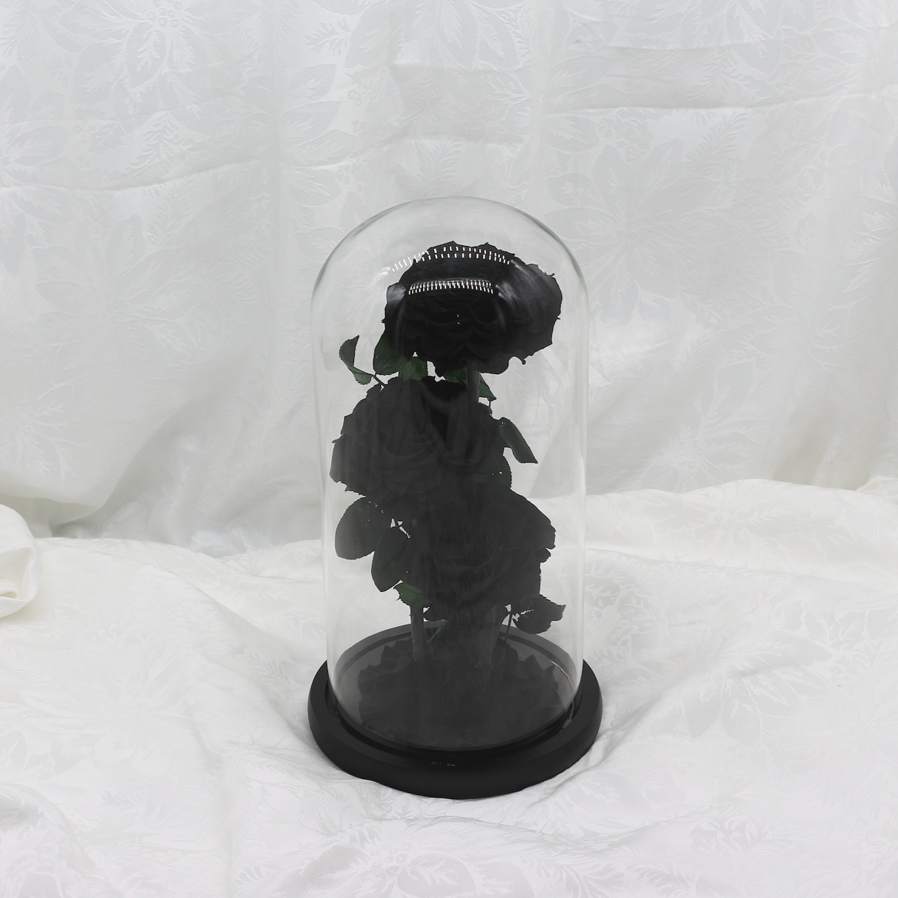 Large Noir Dome, 40cm